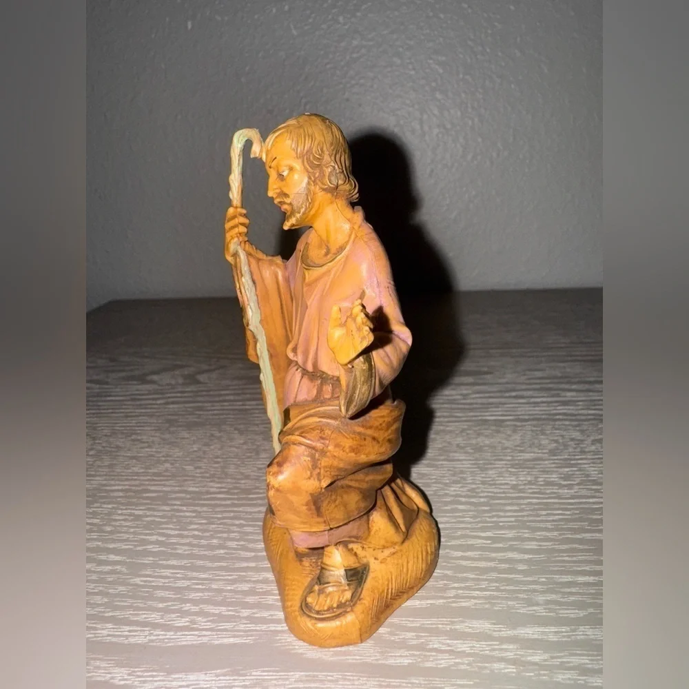 Vintage 1983 Fontanini Nativity Replacement Joseph Depose Italy 1 Christmas